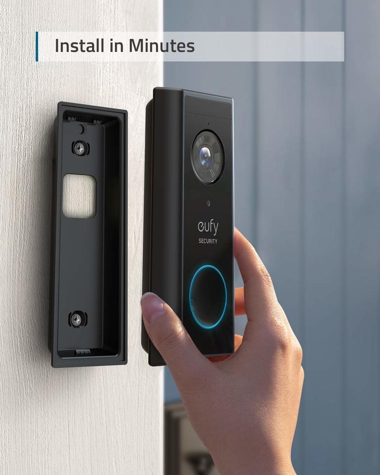 Eufy Smart Wi-Fi Video Doorbell and Base Station