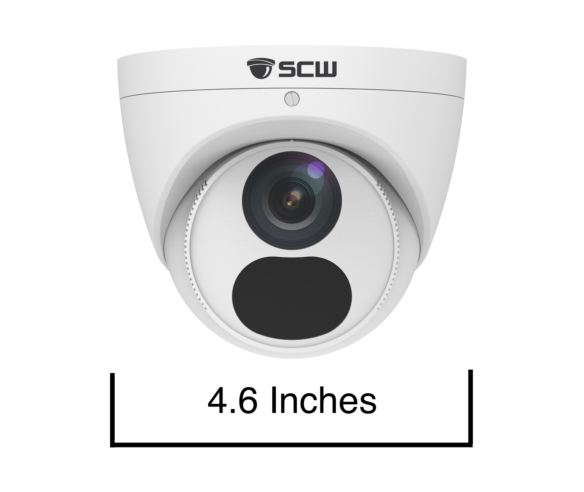 DISCONTINUIED - The Deputy 4.0 v2 - 26DF4M - 4MP (2x1080P) Fixed Wide Angle Lens Turret Dome Camera