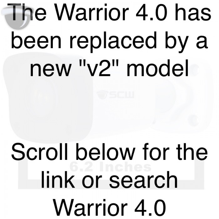 DISCONTINUED - The Warrior 4.0 v1 - 26BF4 - 4MP (2x1080P) Fixed Lens Mini Bullet Camera