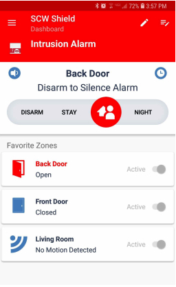 accidental alarm